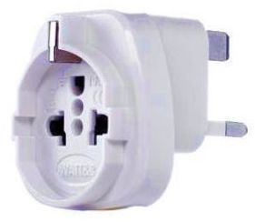 Adaptateur prise secteur Universel terre vers UK R