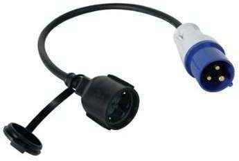 Cable adaptateur avec prise schuko vers fiche cee - Cable adaptateur avec prise