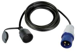 Cable adaptateur avec prise schuko vers fiche cee - Cable adaptateur avec prise