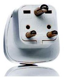 Adaptateur prise secteur universel terre vers lIn