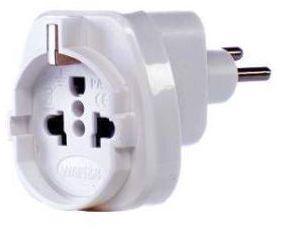 Adaptateur prise secteur Universel terre vers Suis