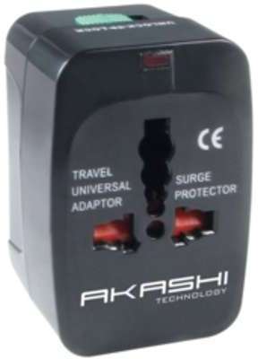 Adaptateur de voyage 150 pays - Noir Adaptateur de voyage 150 pays