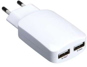 CHARGEUR COMPACT AVEC CONNEXION USB 5 V - 3.1 A (2