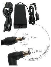 Chargeur type TOSHIBA PA3290E-3AC3
