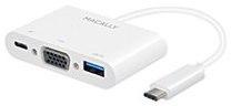 Macally UCVGA - Adaptateur multiports USB-C vers V