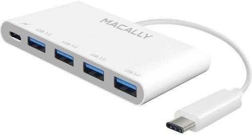 Macally UC3HUB4C - Adaptateur USB-C vers USB-C / 4