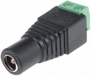 Connecteur dalimentation DC Femelle 2.1/5.5 à vis