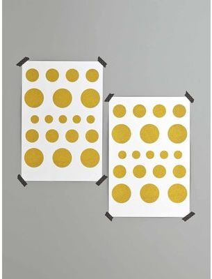 Stickers pois dorés - CYRILLUS