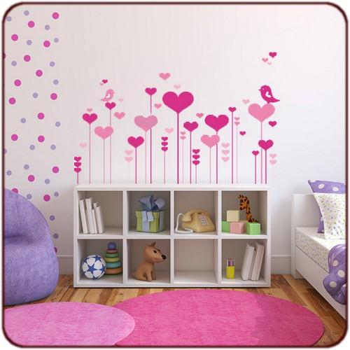 Stickers muraux Coeurs