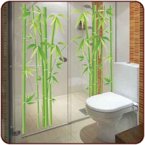 Sticker Bambou pour salle de bain