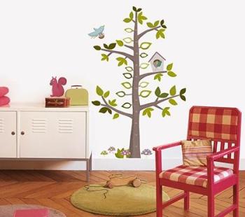 Sticker Arbre Toise