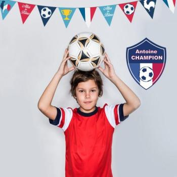 Sticker Foot : Fanions France