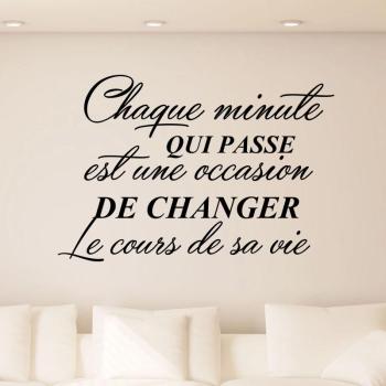 Sticker Une occasion de changer le cours de sa vie