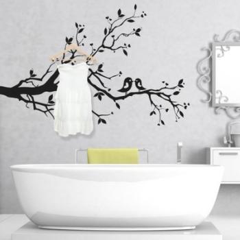 Stickers porte manteau arbre Stickers porte manteau arbre