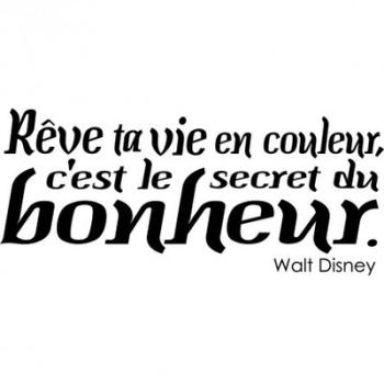 Stickers citation walt disney Stickers citation walt disney