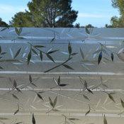 Film vitrostatique pour fenetre PVC transparent ba