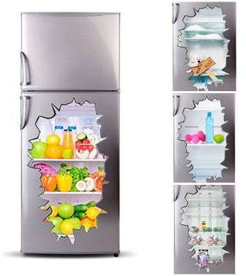 Sticker 3D pour frigo