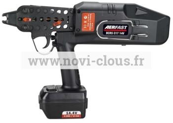 AERFAST BCRS-C23 PINCE AGRAFEUSE HOGRING 14.4V 4Ah