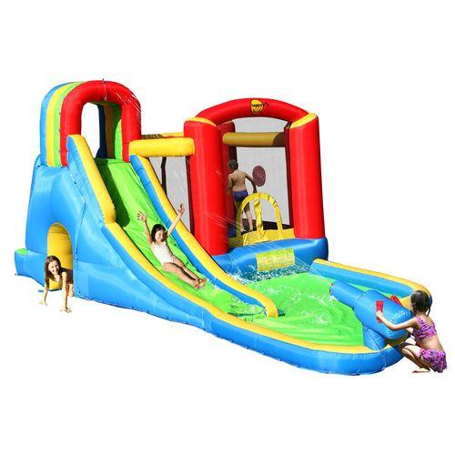 Aire de jeux aquatique gonflable - 8 jeux Multicol