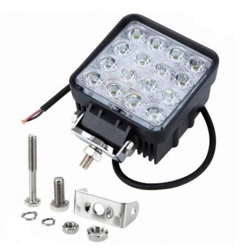 Feux Longue Portée LED pour 4x4 SUV 9-32V 48W équivalent Feux Longue Portée LED pour