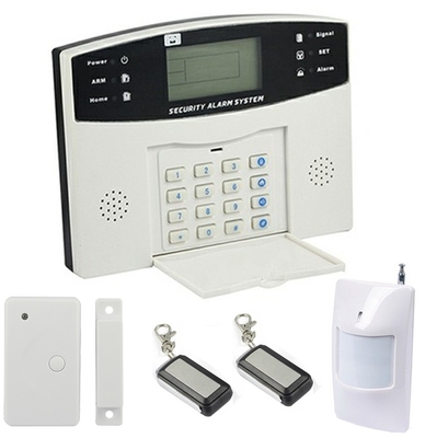 Alarme maison mixte avec transmetteur GSM - Sans-f