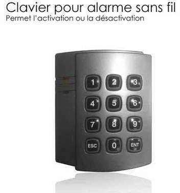 CLAVIER ALARME, Digicode