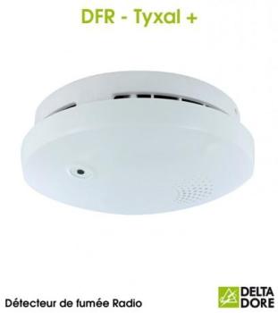 Détecteur de fumée Radio - DFR TYXAL Delta Dore 6412313 Détecteur de fumée Radio -