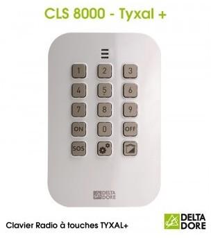Clavier à touches Radio - CLS 8000 TYXAL+ Delta Do