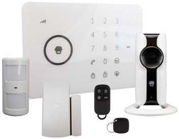 Système d alarme avec liaison GSM (850 900 1800 1900MHz) Système d alarme avec liaison