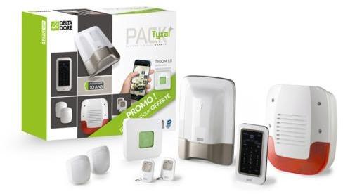 Pack alarme Delta Dore radio Tyxal sirène offerte Tydom1 Pack alarme Delta Dore radio