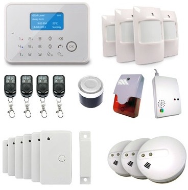 Alarme maison sans-fil et filaire transmetteur GSM