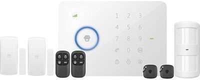 Système d alarme avec liaison GSM (850 900 1800 1900MHz) Système d alarme avec liaison
