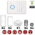 Alarme maison - Système dalarme sans fil GSM imm