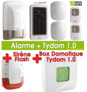 Pack Alarme / Domotique TYXAL PLUS avec Tydom 1.0