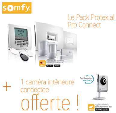 Pack promo = Protexial Pro Connect IP + Caméra Vis