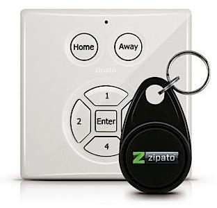 Clavier lecteur de badge RFID avec badge inclus - Zipato Clavier lecteur de badge RFID