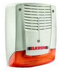 UHPA702L Elkron - Sirène extérieure avec flash