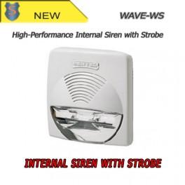 Sirène 12 V blanche pour intérieur stroboscopique