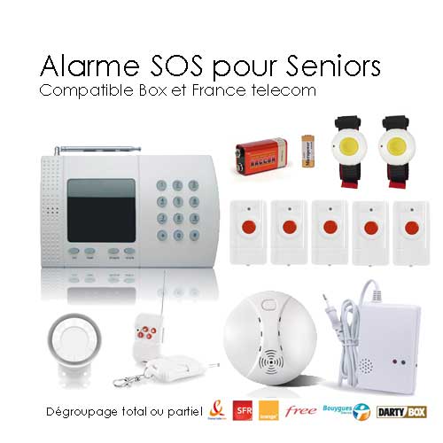 ALARME pour personnes âgées, seniors