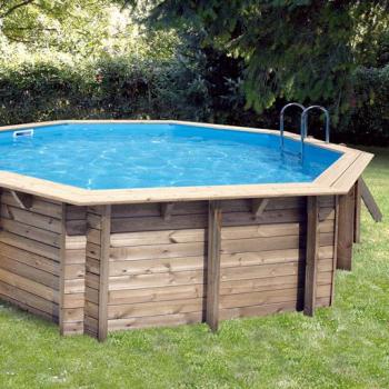 Piscine Océa 510 - Ø 510 cm H120cm Liner Gris
