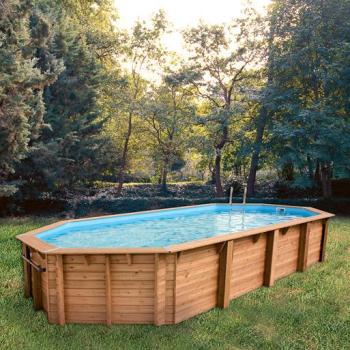 Piscine Océa 470 X 860 cm - H130 cm Liner Bleu