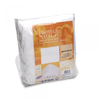 Protège matelas 80x200 cm ACHUA - Molleton 100% co