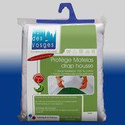 Alèse housse 2 en 1 imperméable et molleton 100 coton Alèse housse 2 en 1 imperméable