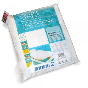 Protège matelas absorbant Antonin - blanc - 2x80x2