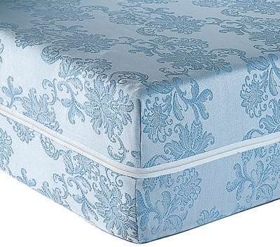 Housse de matelas coutil médaillons 23 cm