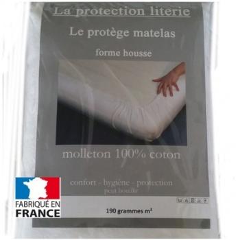 Protege matelas Direct usine Coton 190gr 2x80x200