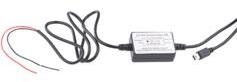 Adaptateur courant continu 12/24 V vers Mini-USB 5
