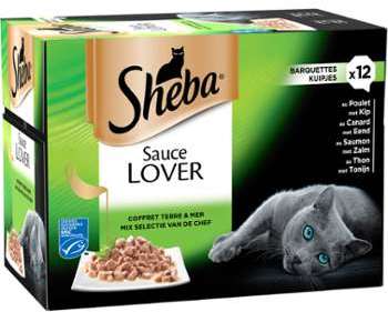 Barquettes pour chats adultes aux viandes et poissons Barquettes pour chats adultes