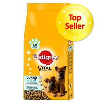 Pedigree Junior Maxi, poulet & riz - 15 kg