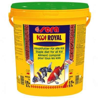 Aliment en granulés medium Sera Koi Royal - 3,8 L
